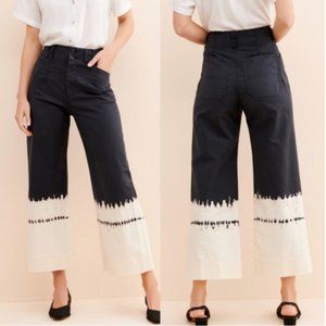 Anthropologie Fatima Dip-Dyed Wide-Leg Pants